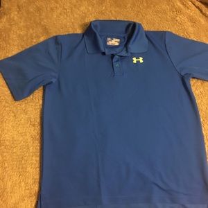 Under Armor polo shirt boys size xl